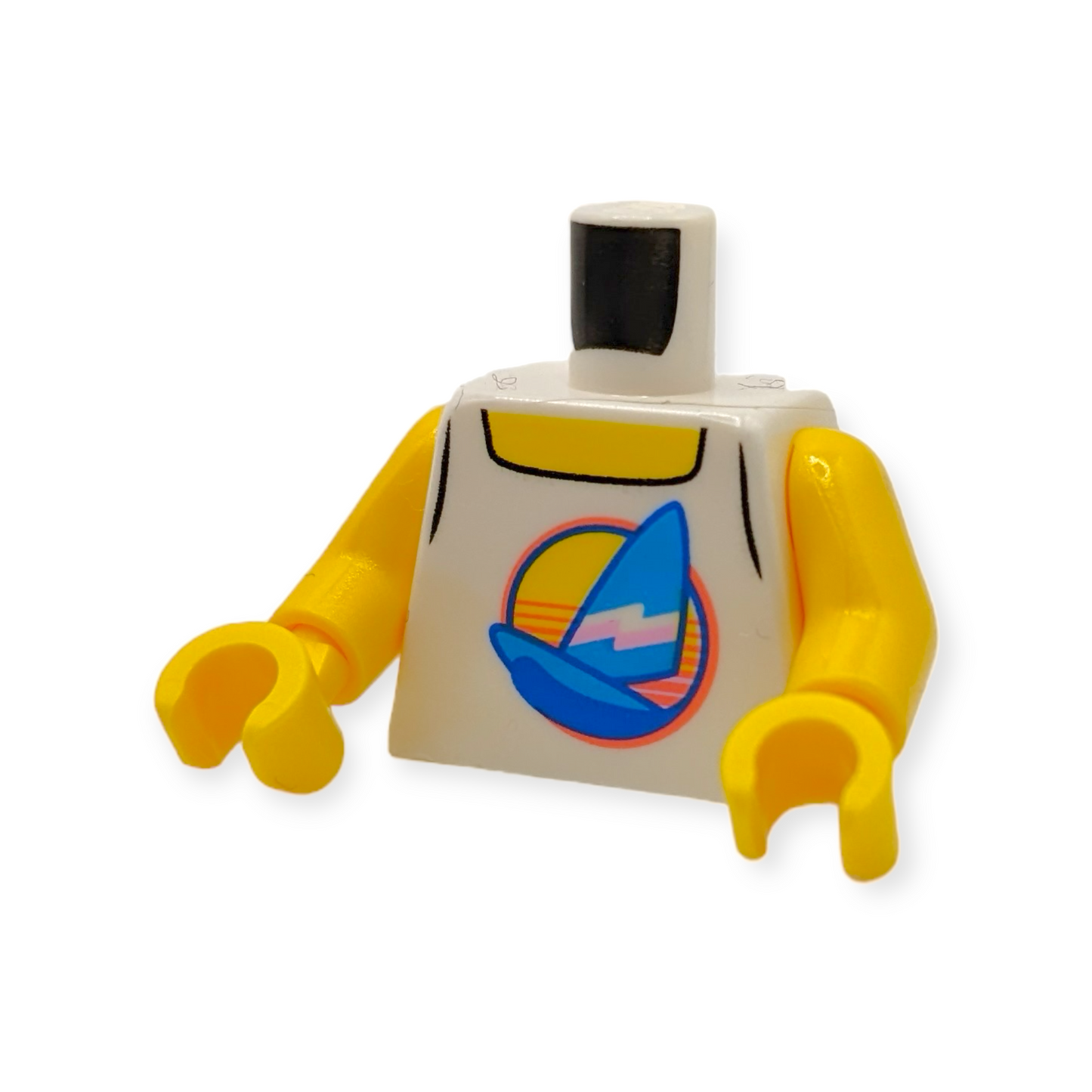 LEGO Torso - 4770 Tank Top with Dark Azure Sailboat