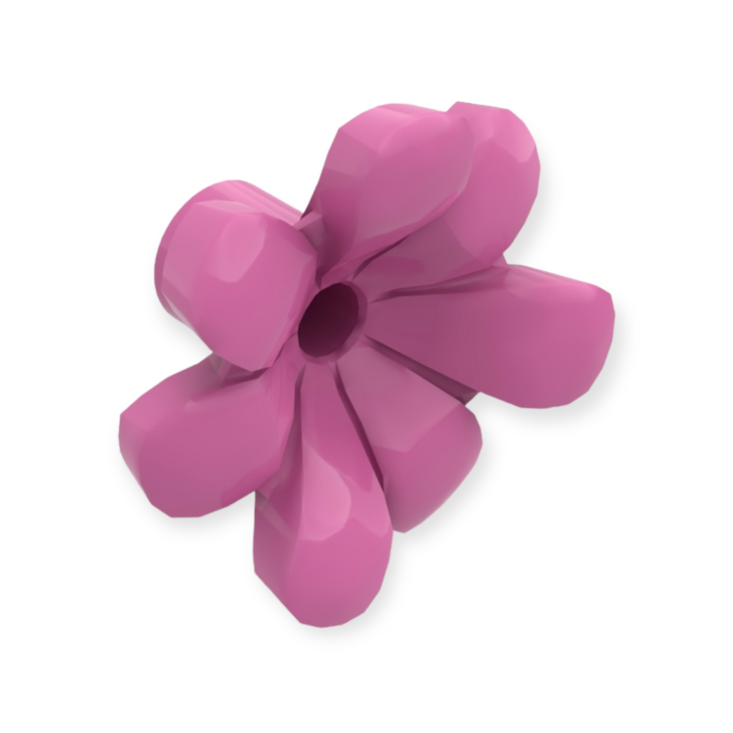 LEGO Flower with Bar and Small Pin Hole in Dark Pink