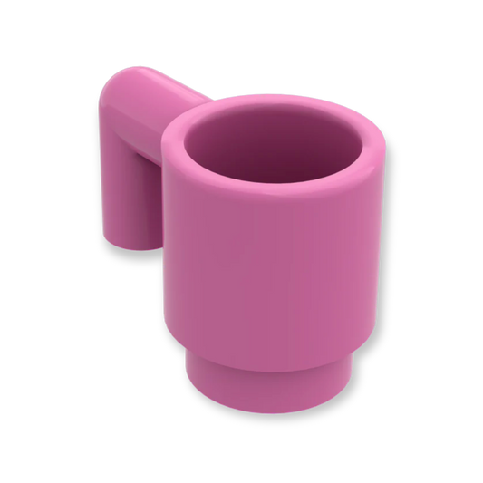 LEGO Tasse / Cup in Dark Pink
