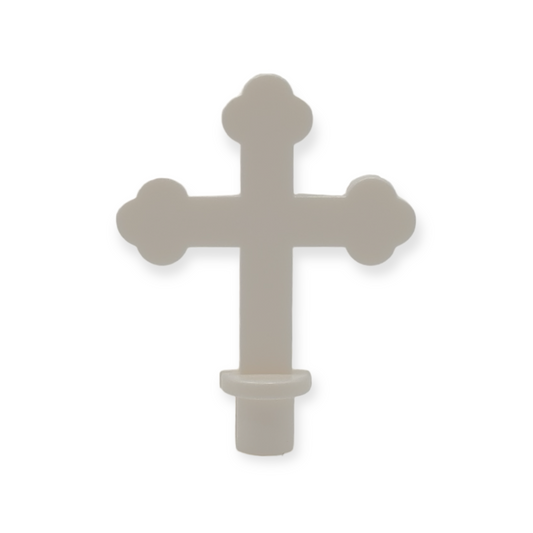 MOC Brick - Kreuz in Weiß