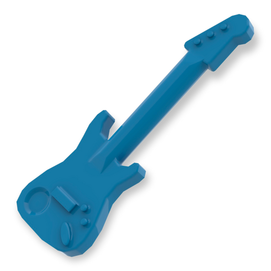 LEGO Elektro-Gitarre in Dark Azure