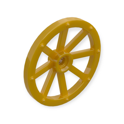 LEGO Wheel / Wagenrad 33mm - Pearl Gold