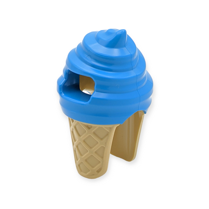 LEGO Kostüm - Dark Azure Eis mit geformter Waffel
