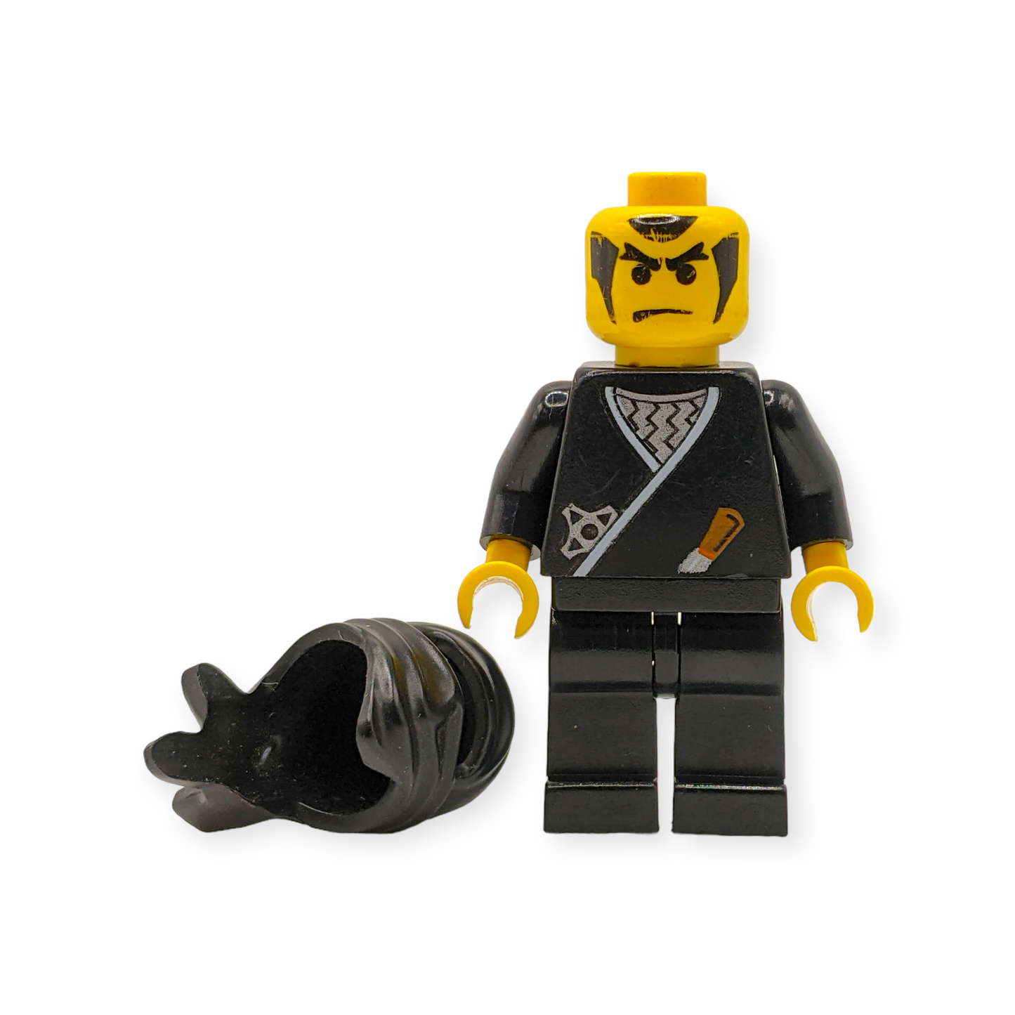 LEGO Minifigur Ninja Black cas048