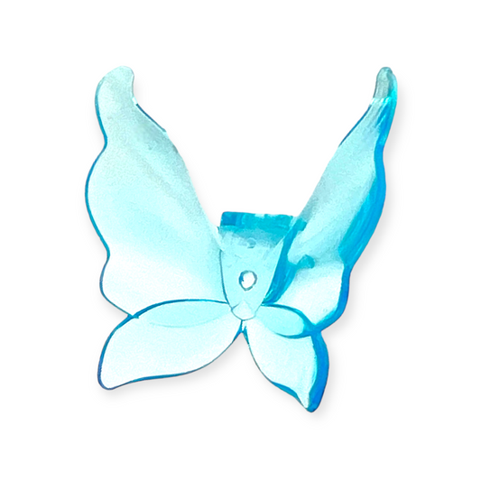 LEGO Utensil - Minifigur Feen- Schmetterlingsflügel - Trans-Light Blue
