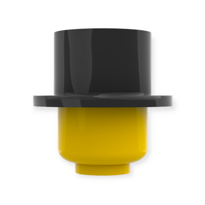LEGO Hut - Zylinder in Schwarz