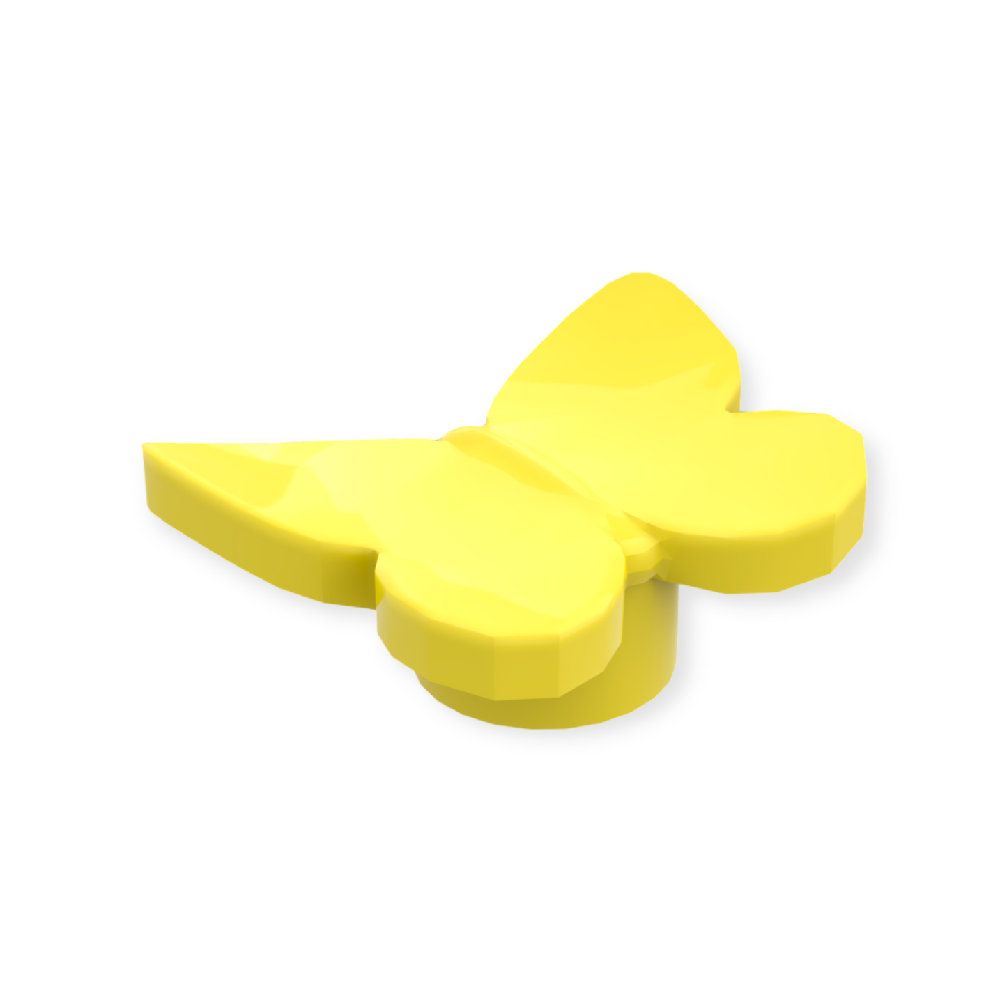 LEGO Butterfly with Stud Holder - Yellow
