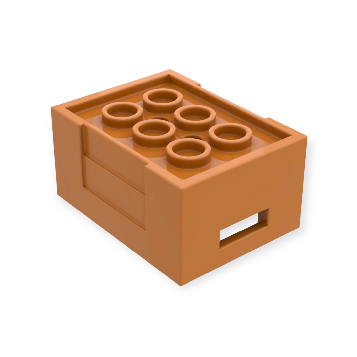 LEGO Container Crate 3x4x1 2/3 Medium Nougat