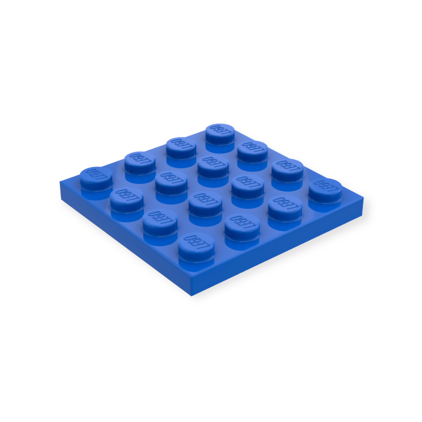 LEGO Plate 4x4 - Blue