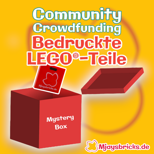 Community Crowdfunding - Mystery-Box - Neue bedruckte LEGO-Teile