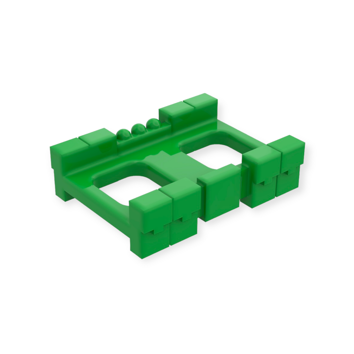 LEGO Minifigur Utility Gürtel - Bright Green