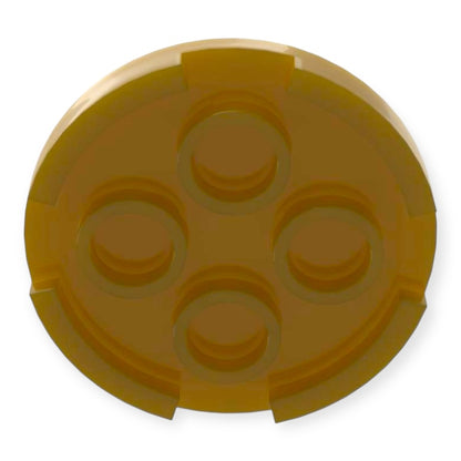 LEGO® Fliese Rund 3x3 - edles Ziffernblatt