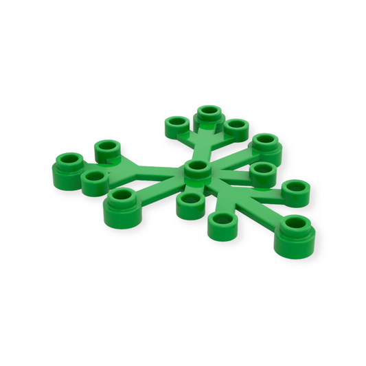 LEGO Plant Leaves 6x5 - Bright Green