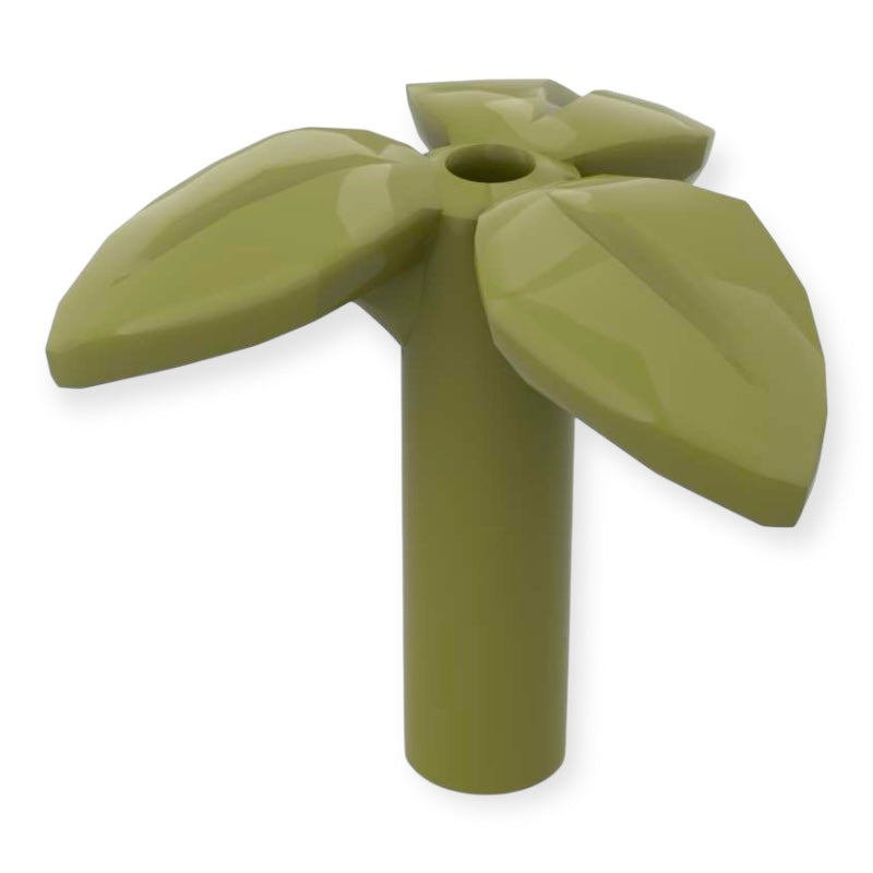 LEGO® Pflanze – Olivgrün mit 3 Blättern