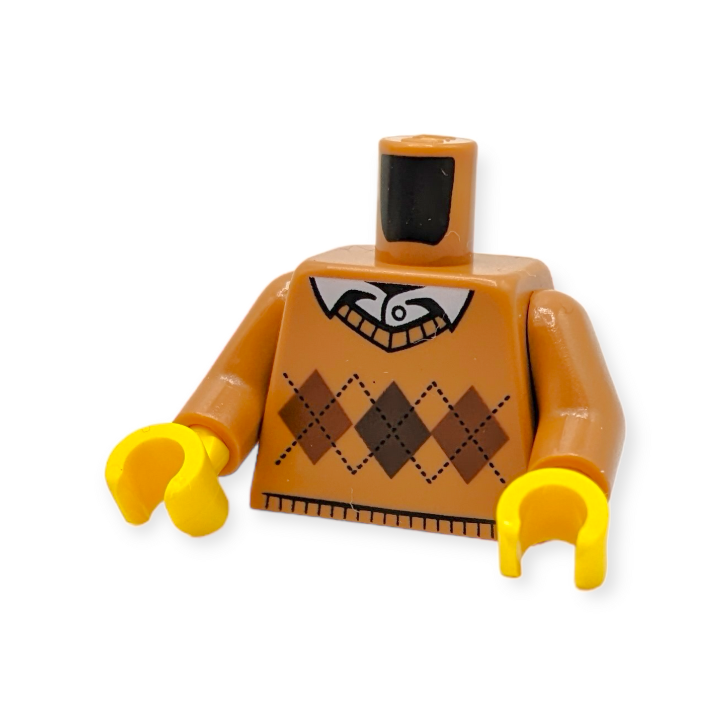 LEGO Torso - 3427 Knit Argyle Sweater