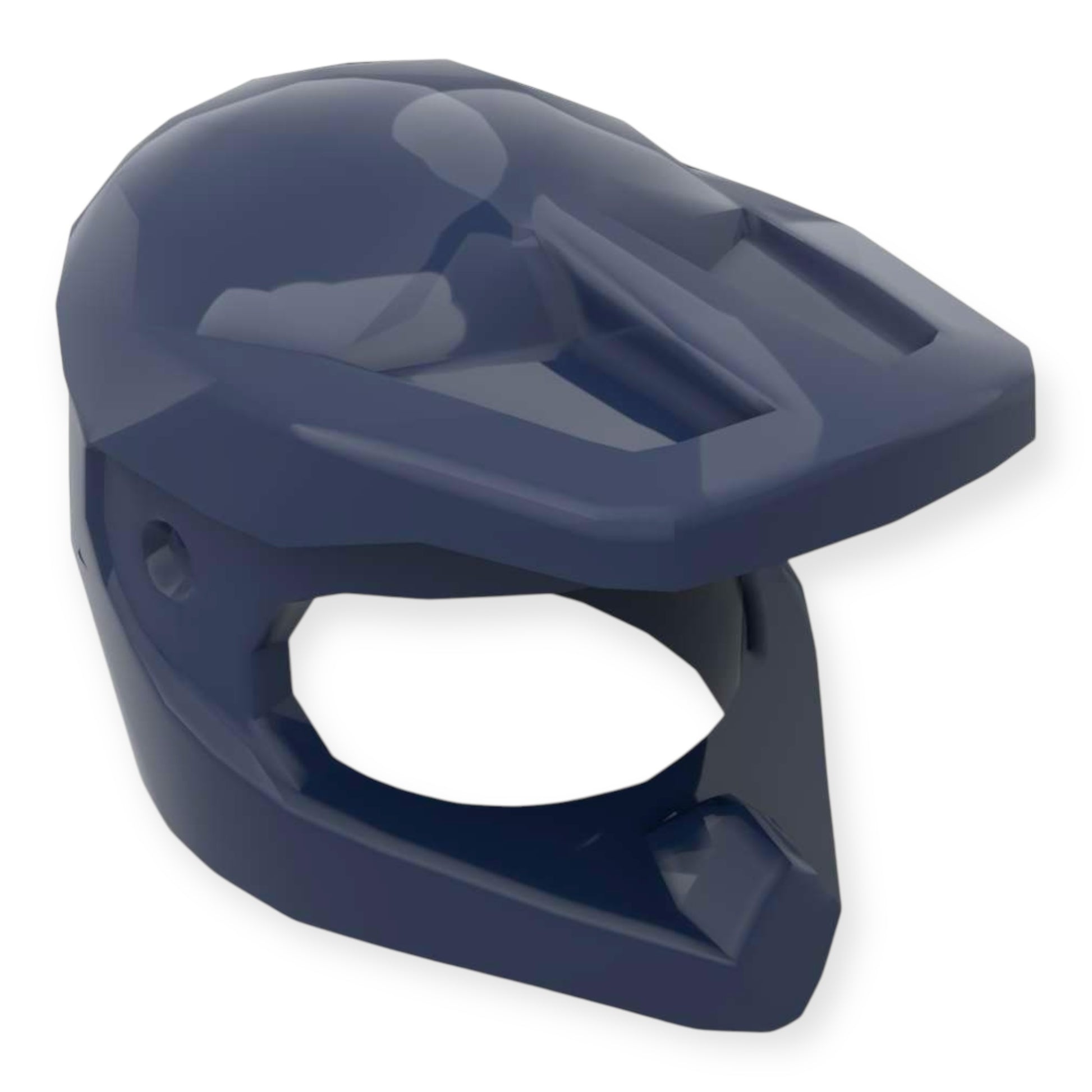 lego fahrradhelm kaufen LEGO® Minifiguren Dirt Bike Helm in Dunkelblau – Mjaysbricks.de®
