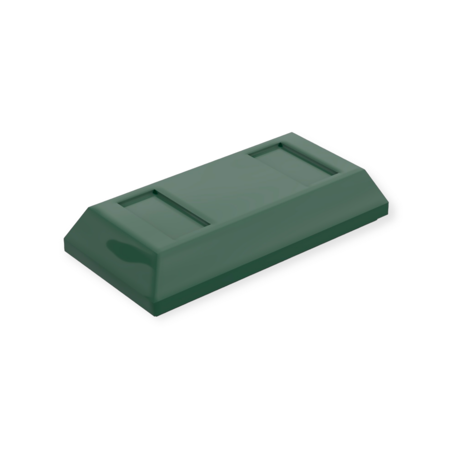 LEGO Ingot Bar - Dark Green