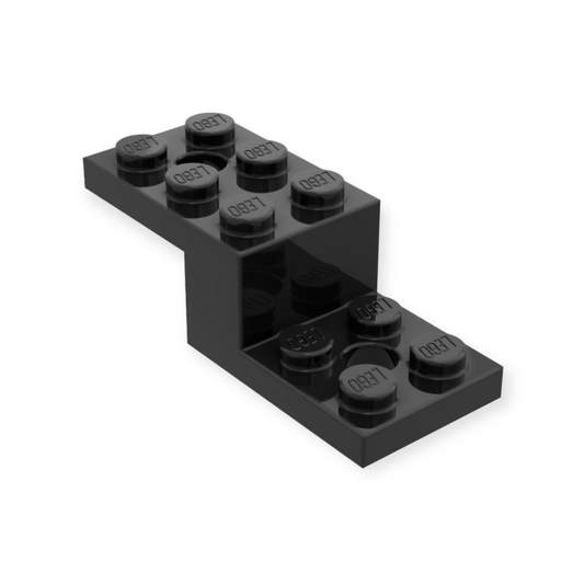 LEGO Bracket 5x2x1 1/3 with 2 Holes - Black