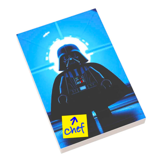 Bedruckte LEGO® Fliese 2x2 Chef Vader