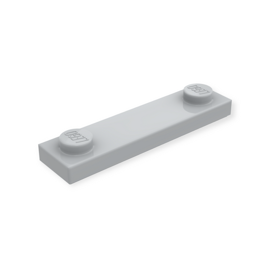 LEGO Plate Modified 1x4 with 2 Studs - Light Bluish Gray