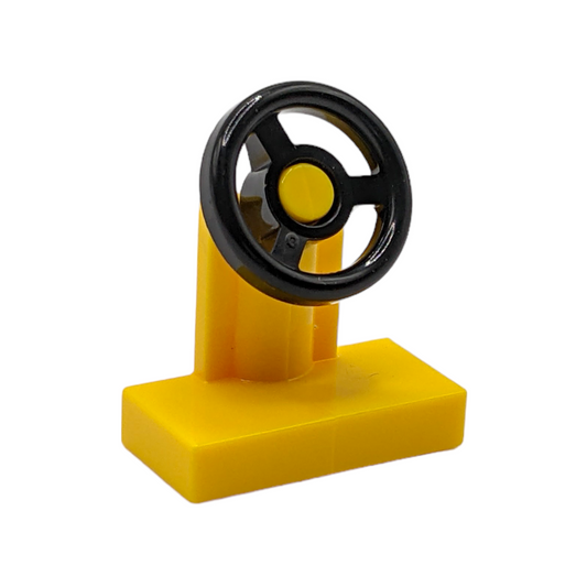 LEGO Lenkrad in Yellow