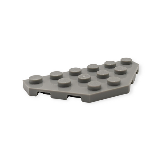 LEGO Wedge Plate 3x6 - in Light Bluish Gray