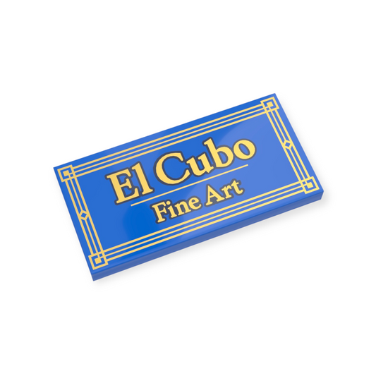 LEGO Tile 2x4 - El Cubo