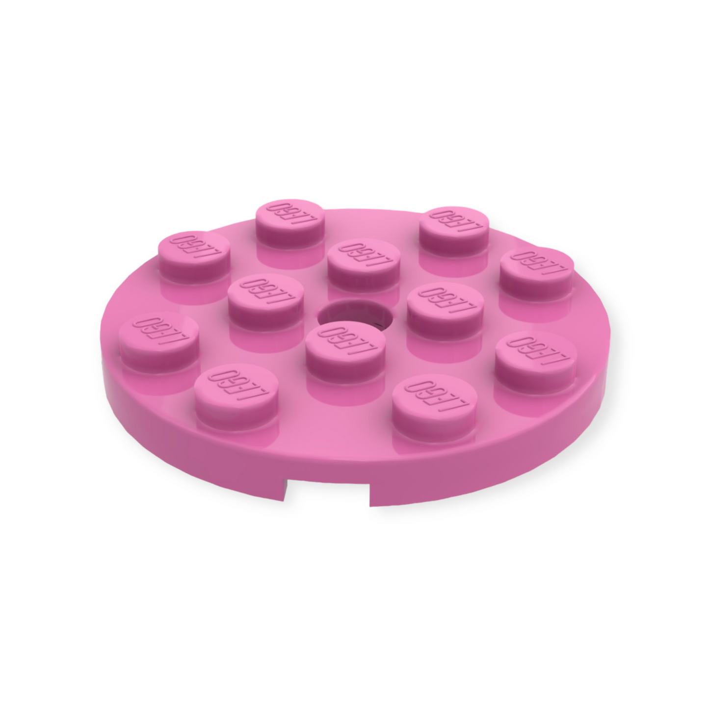 LEGO Plate Round 4x4 - Dark Pink