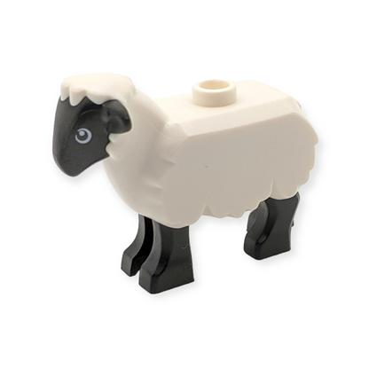 LEGO Schaf mit schwarzen Kopf