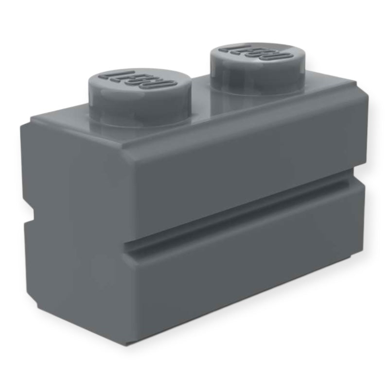LEGO® 1x2 Mauerstein in Dunkelgrau