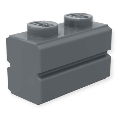 LEGO® 1x2 Mauerstein in Dunkelgrau