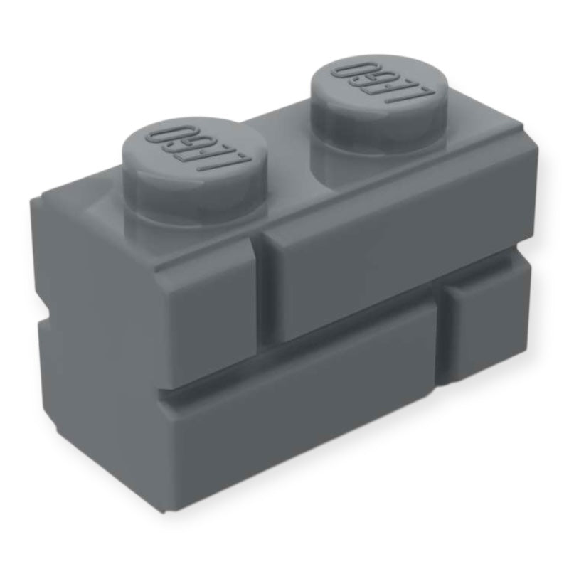 LEGO® 1x2 Mauerstein in Dunkelgrau