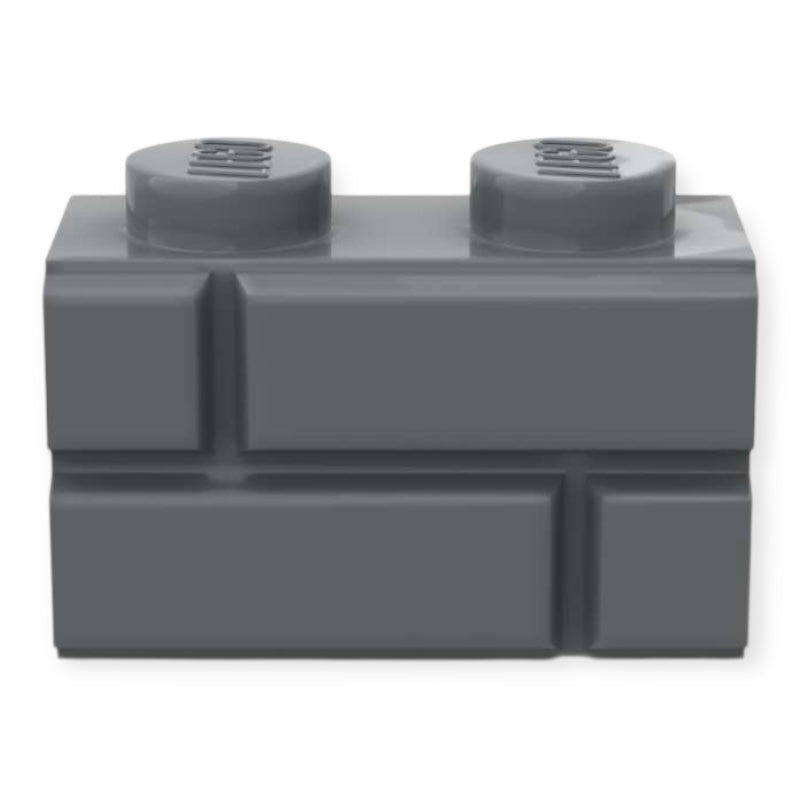 LEGO® 1x2 Mauerstein in Dunkelgrau