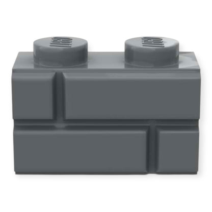 LEGO® 1x2 Mauerstein in Dunkelgrau