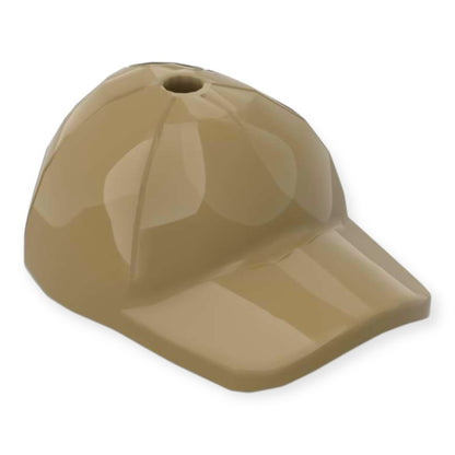 LEGO® Minifiguren Hut - Cap in Dunkelbeige