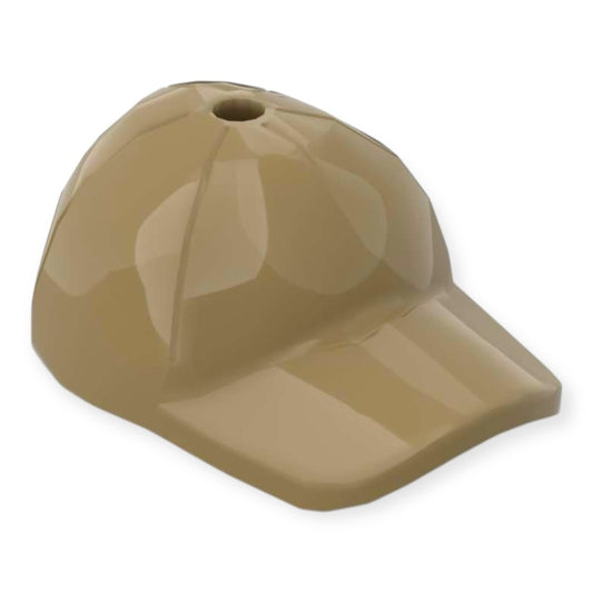 LEGO® Minifiguren Hut - Cap in Dunkelbeige