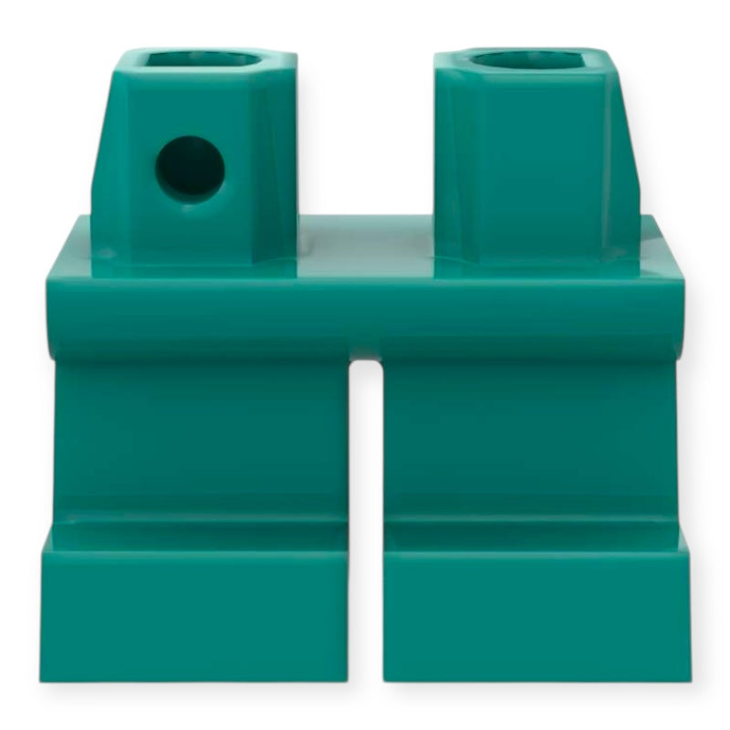 LEGO® Minifiguren-Beine kurz - Dunkel-türkis 
