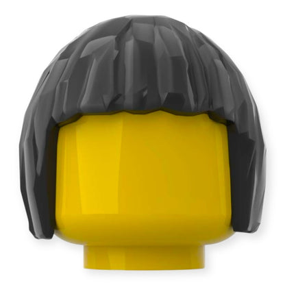 LEGO® Minifiguren Frisur Nr 002 - Bob Schnitt - Black