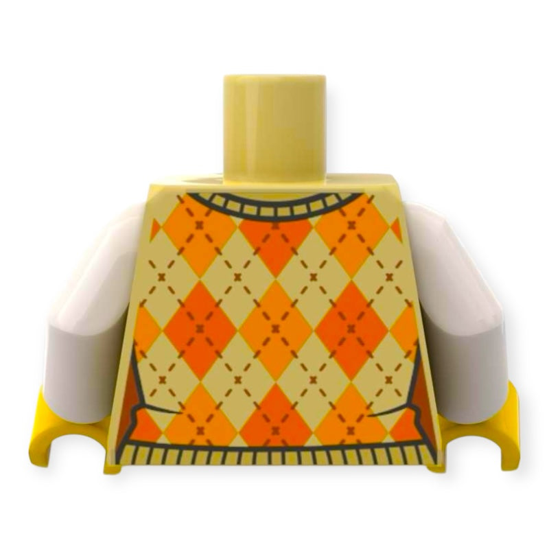 LEGO® Minifiguren Oberkörper 6177 -  Pullunder über weißen Hemd