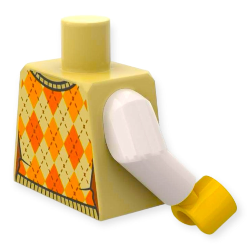 LEGO® Minifiguren Oberkörper 6177 -  Pullunder über weißen Hemd