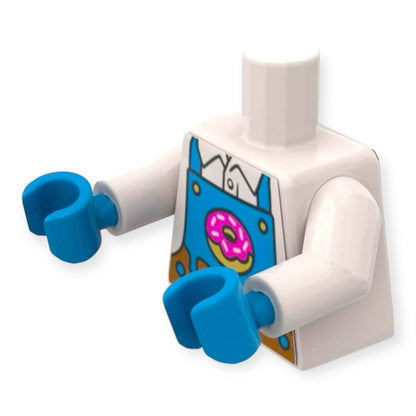LEGO® Minifiguren Oberkörper 7373 -  Weißes Hemd mit Donutschürze