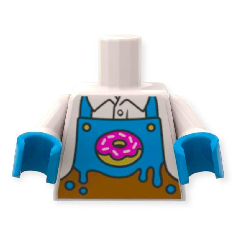 LEGO® Minifiguren Oberkörper 7373 -  Weißes Hemd mit Donutschürze