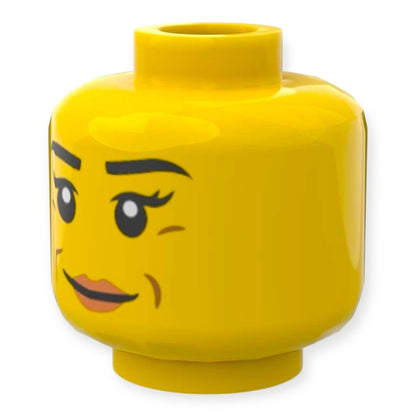 LEGO® Minifiguren Kopf 3920 - Lächeln mit Grübchen