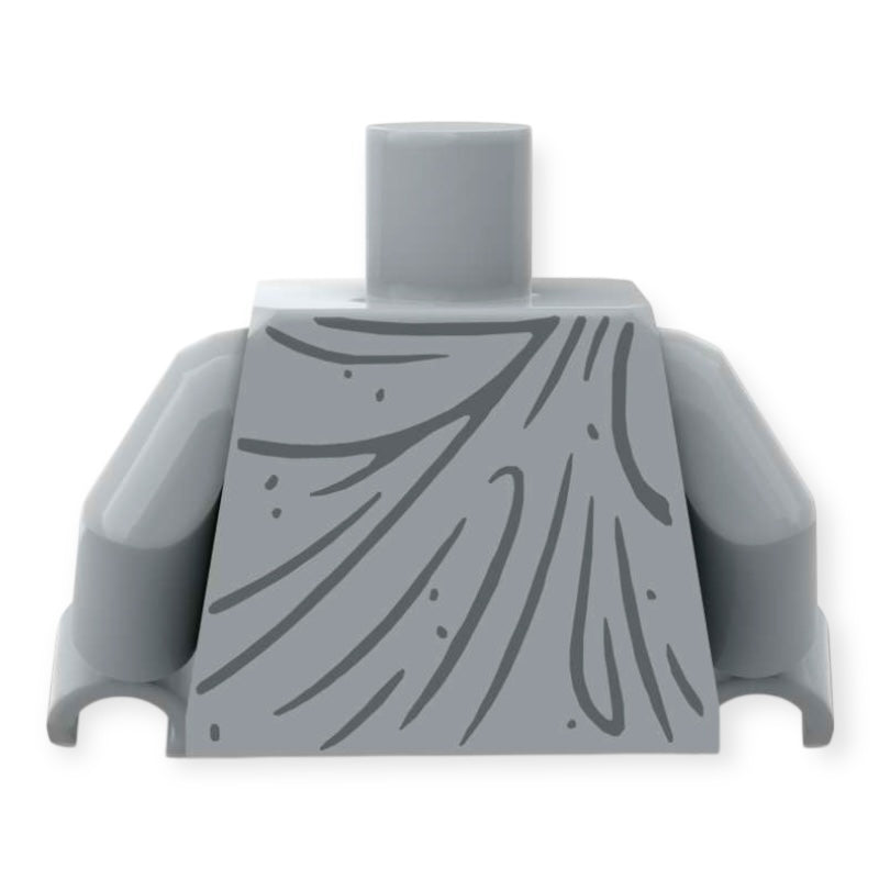 LEGO® Minifiguren Oberkörper 6495 - Statue in Hellgrau