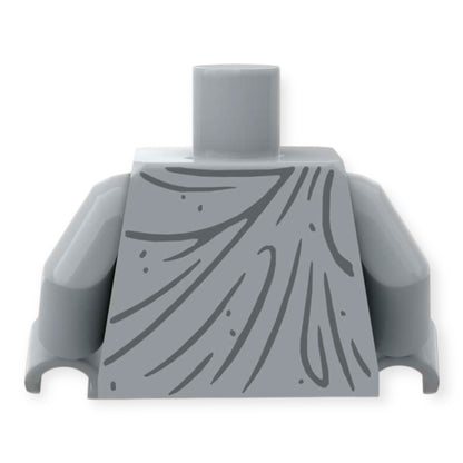 LEGO® Minifiguren Oberkörper 6495 - Statue in Hellgrau