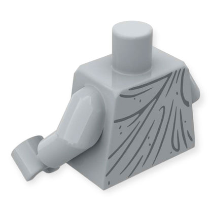 LEGO® Minifiguren Oberkörper 6495 - Statue in Hellgrau