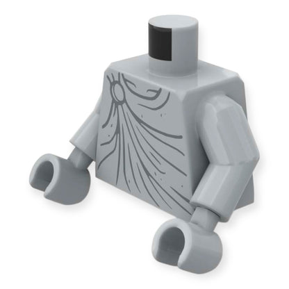 LEGO® Minifiguren Oberkörper 6495 - Statue in Hellgrau