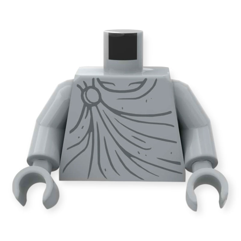 LEGO® Minifiguren Oberkörper 6495 - Statue in Hellgrau