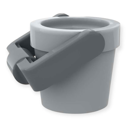 LEGO® Minifiguren Eimer mit Henkel in Grau