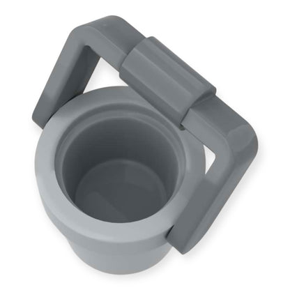 LEGO® Minifiguren Eimer mit Henkel in Grau